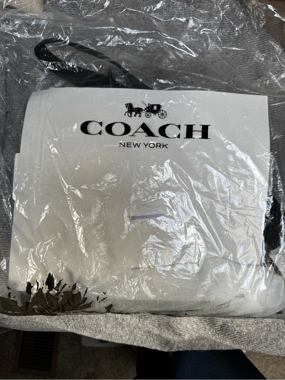 Stylish Coach Gray and Black Unisex Bag - Picture 8 of 15